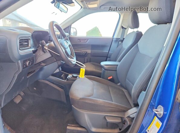 3FTTW8A34RRA62677 2024 FORD MAVERICK Blue Front interior view