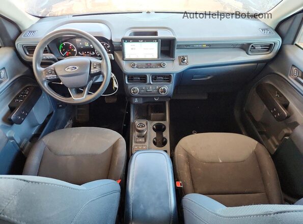 3FTTW8A34RRA62677 2024 FORD MAVERICK Blue Dashboard view