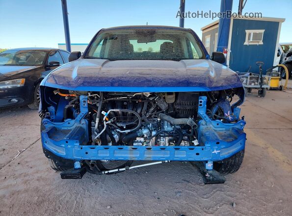 3FTTW8A34RRA62677 2024 FORD MAVERICK Blue Front view