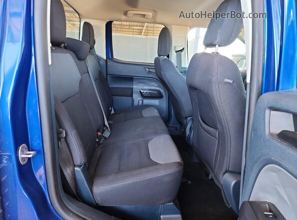 3FTTW8A34RRA62677 2024 FORD MAVERICK Blue Rear seats view