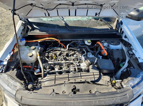3FTTW8A34SRB04027 2025 FORD MAVERICK White Vista interior trasera