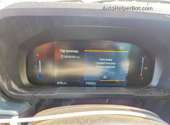 3FTTW8A34SRB04027 2025 FORD MAVERICK White Vista del cuadro de instrumentos