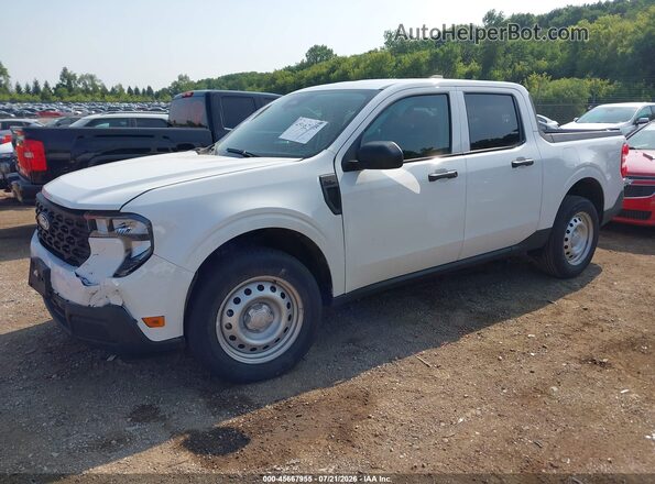 3FTTW8A35TRA19330 2026 FORD MAVERICK White წინა მარცხენა ხედი სამი მეოთხედიდან