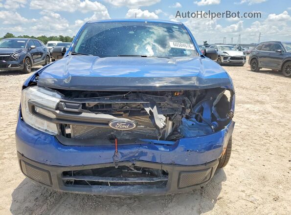 3FTTW8A36RRB56415 2024 FORD MAVERICK Blue Вид спереду