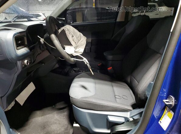 3FTTW8A37RRB49666 2024 FORD MAVERICK Blue Vista interior delantera