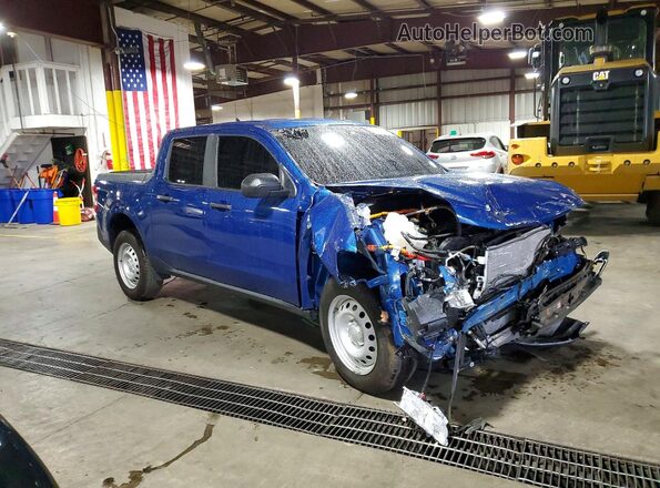 3FTTW8A37RRB49666 2024 FORD MAVERICK Blue Delantero derecho