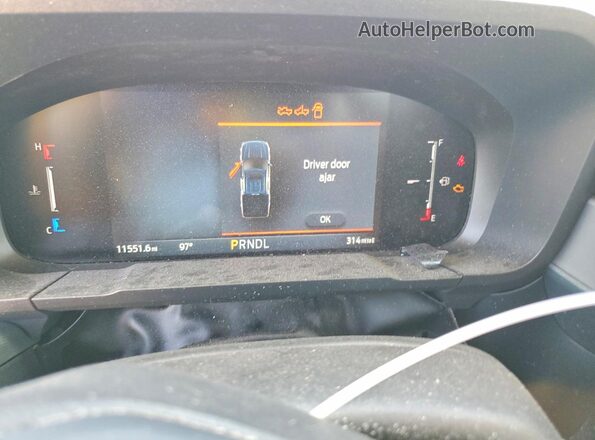 3FTTW8A38SRA48707 2025 FORD MAVERICK Угольный Вид щитка приборов