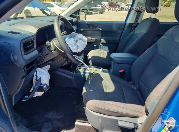 3FTTW8A38SRB24717 2025 FORD MAVERICK Blue Front interior view