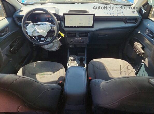 3FTTW8A38SRB24717 2025 FORD MAVERICK Blue Dashboard view