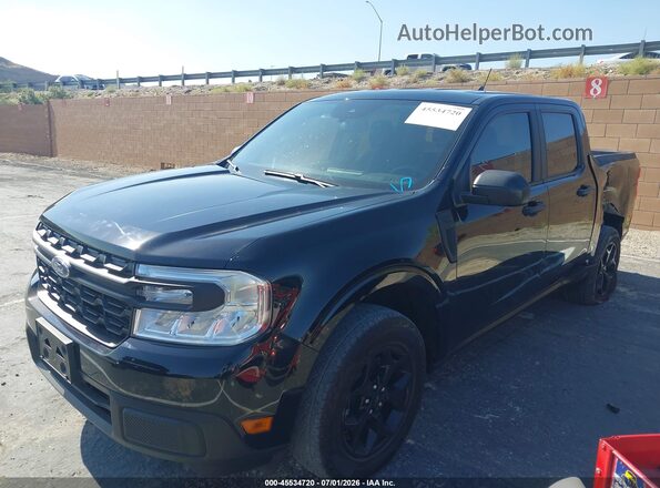 3FTTW8A39RRA40366 2024 FORD MAVERICK Black წინა მარცხენა ხედი სამი მეოთხედიდან