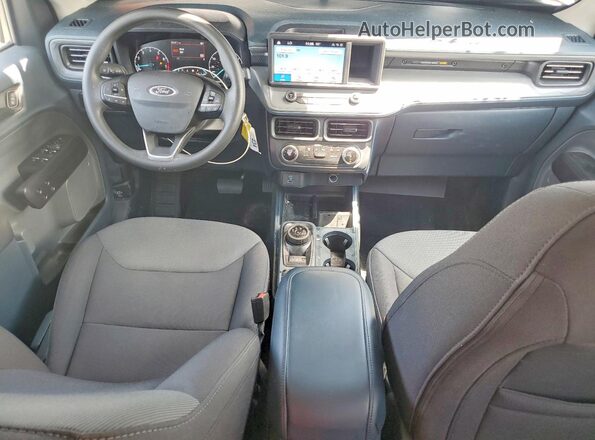 3FTTW8A91RRB48906 2024 FORD MAVERICK Blue Dashboard view