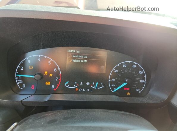 3FTTW8A95RRB32420 2024 FORD MAVERICK Red ხელსაწყოთა პანელის ხედი