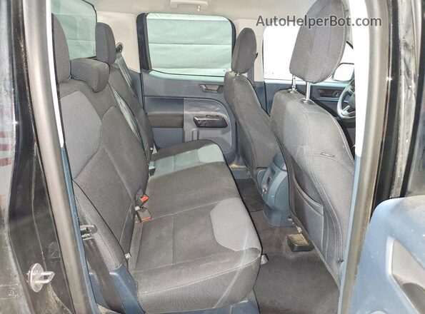 3FTTW8B90RRA61092 2024 FORD MAVERICK Black Vista de los asientos traseros