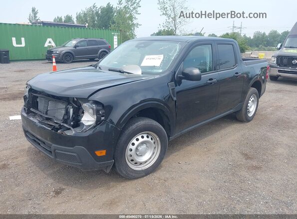 3FTTW8BA0SRB32338 2025 FORD MAVERICK Black Առջևի ձախ երեք քառորդ տեսարան