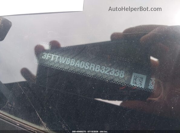 3FTTW8BA0SRB32338 2025 FORD MAVERICK Black 
