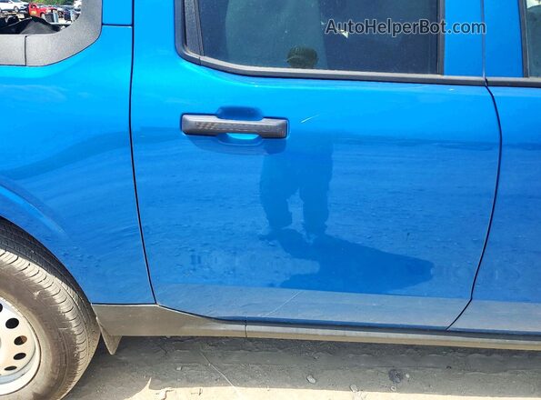 3FTTW8BA0SRB73942 2025 FORD MAVERICK Синий Вид задних сидений