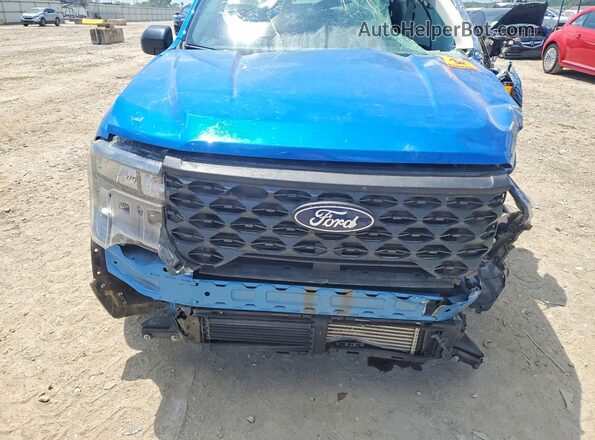 3FTTW8BA0SRB73942 2025 FORD MAVERICK Синий Вид задней части салона