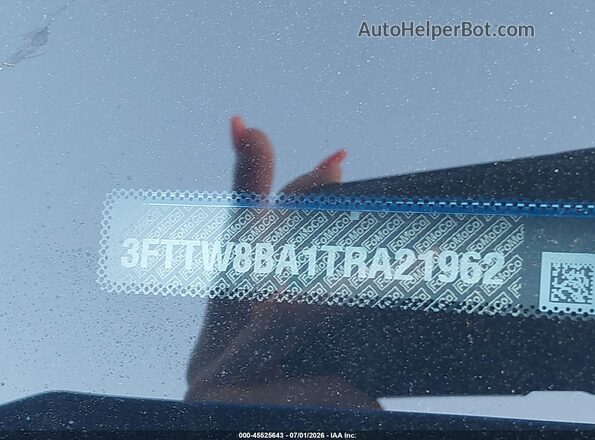 3FTTW8BA1TRA21962 2026 FORD MAVERICK Blue ძრავის განყოფილების ხედი
