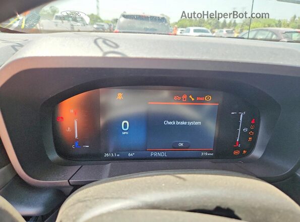 3FTTW8BA8SRB77852 2025 FORD MAVERICK Gray Widok zestawu wskaźników