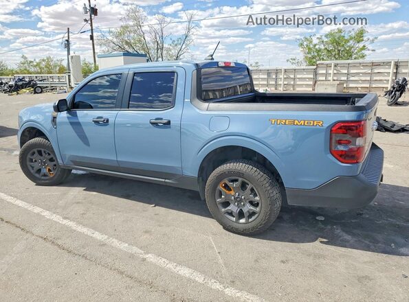 3FTTW8C90RRB35237 2024 FORD MAVERICK Blue Trasero izquierdo