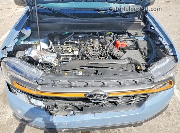 3FTTW8C90RRB35237 2024 FORD MAVERICK Blue Vista interior trasera