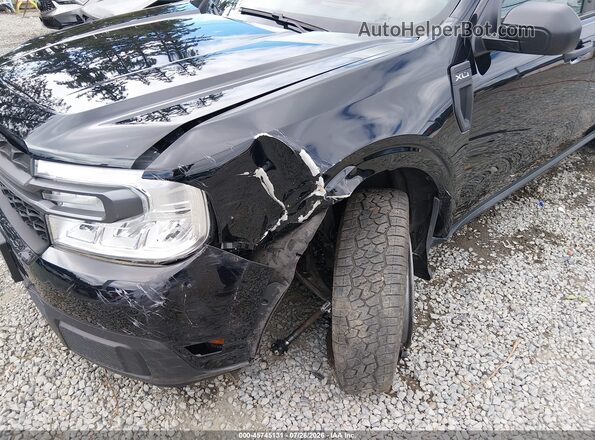 3FTTW8E31PRA28428 2023 FORD MAVERICK Black Вид спереду