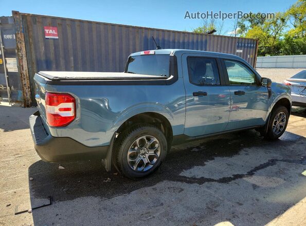 3FTTW8E31PRA58951 2023 FORD MAVERICK Синий Задняя правая четверть