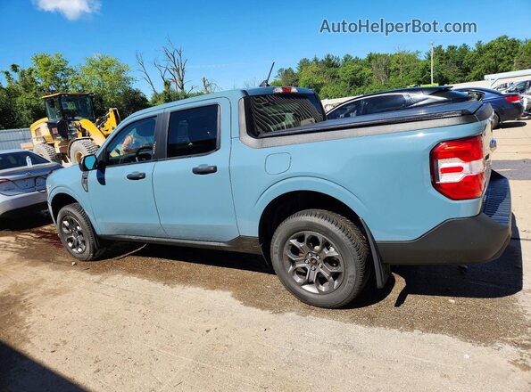 3FTTW8E31PRA58951 2023 FORD MAVERICK Синий Задняя левая четверть