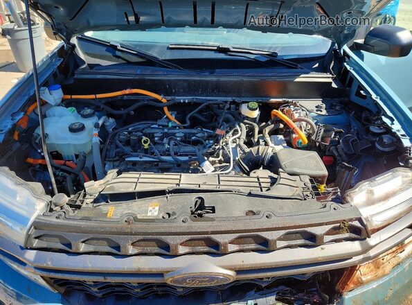 3FTTW8E31PRA58951 2023 FORD MAVERICK Синий Вид задней части салона