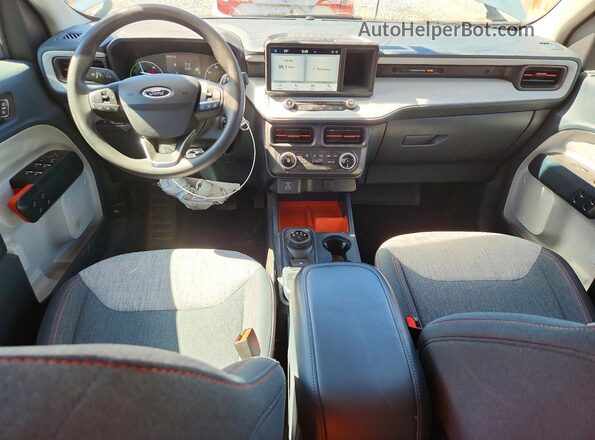 3FTTW8E31PRA58951 2023 FORD MAVERICK Синий Вид панели приборов