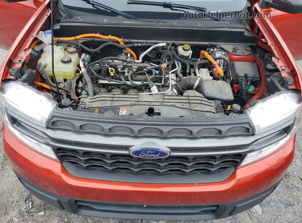 3FTTW8E33NRA09005 2022 FORD MAVERICK Orange Вид задньої частини салону