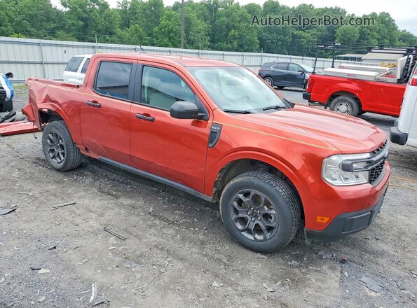 3FTTW8E33NRA09005 2022 FORD MAVERICK Orange Передня права чверть