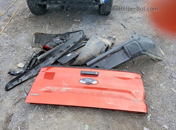 3FTTW8E33NRA09005 2022 FORD MAVERICK Orange Вид підкапотного простору