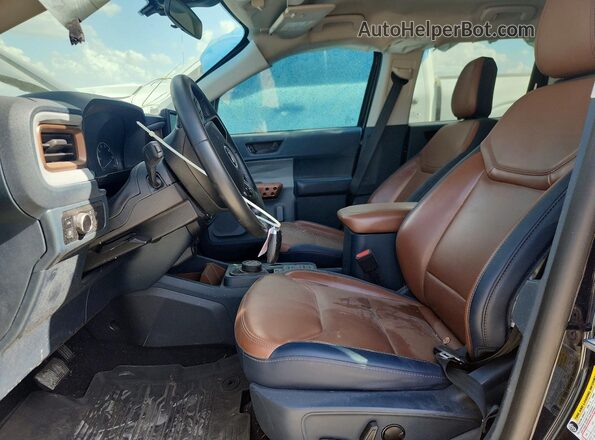3FTTW8E34PRA04270 2023 FORD MAVERICK Синий Вид салона спереди
