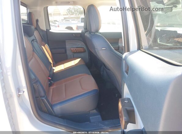 3FTTW8E34PRA68969 2023 FORD MAVERICK Gray Vista de la etiqueta del VIN
