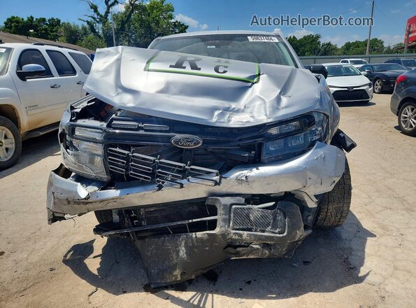 3FTTW8E35PRA44440 2023 FORD MAVERICK Gray Front view