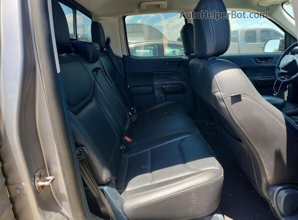 3FTTW8E35PRA44440 2023 FORD MAVERICK Gray Rear seats view