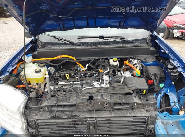 3FTTW8E35PRA93413 2023 FORD MAVERICK Blue Вид ззаду