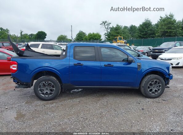 3FTTW8E35PRA93413 2023 FORD MAVERICK Blue Панорамний вид салону 360°