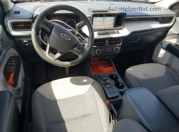 3FTTW8E35PRB00683 2023 FORD MAVERICK Blue Առջևի վահանակի տեսք