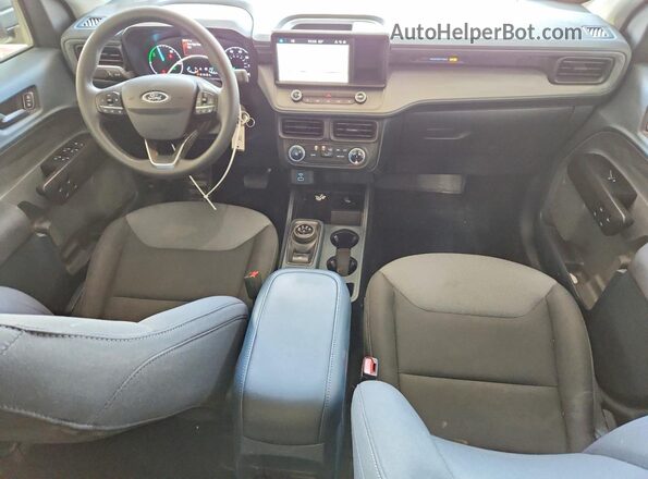 3FTTW8E37PRA07907 2023 FORD MAVERICK White Widok deski rozdzielczej