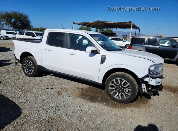 3FTTW8E38PRB04131 2023 FORD MAVERICK Белый Передняя правая четверть
