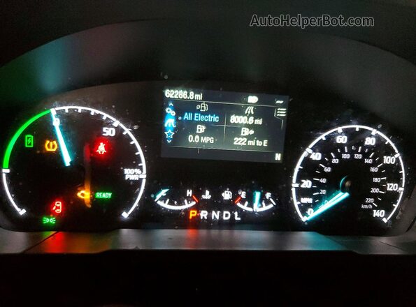 3FTTW8E39NRA32417 2022 FORD MAVERICK Белый Вид щитка приборов