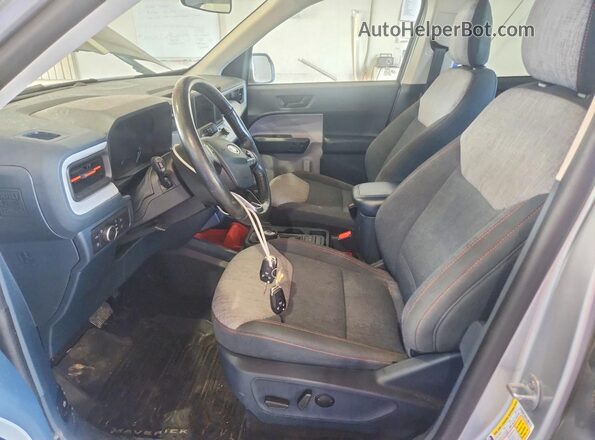 3FTTW8E39NRA67247 2022 FORD MAVERICK Серебряный Вид салона спереди