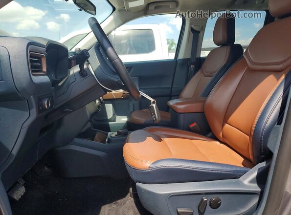 3FTTW8E39PRA72273 2023 FORD MAVERICK Gray Front interior view