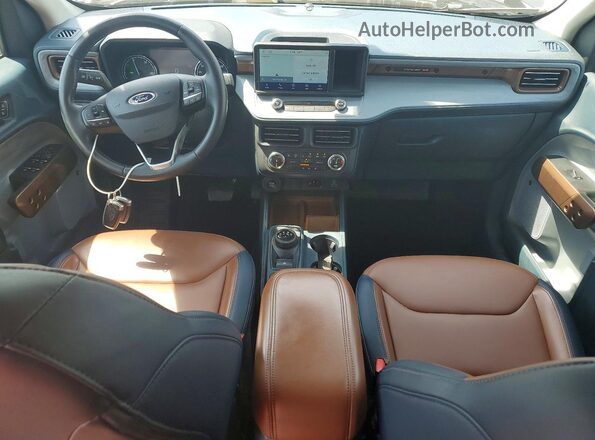 3FTTW8E39PRA72273 2023 FORD MAVERICK Gray Dashboard view
