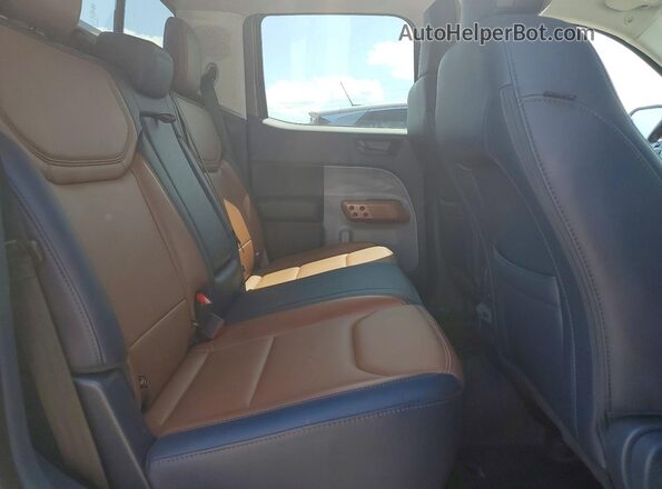 3FTTW8E39PRA72273 2023 FORD MAVERICK Gray Rear seats view