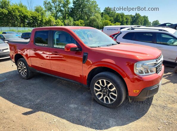 3FTTW8E39PRB04087 2023 FORD MAVERICK Red Delantero derecho