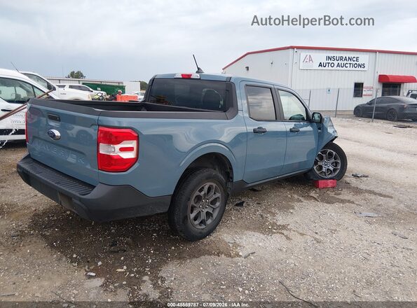 3FTTW8E95PRA20949 2023 FORD MAVERICK Blue Trasero derecho