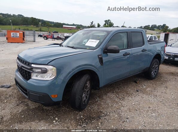 3FTTW8E95PRA20949 2023 FORD MAVERICK Blue Vista tres cuartos delantera izquierda